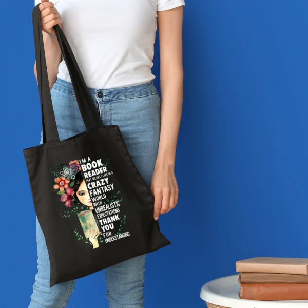 Tote Bags (I'm a book reader )