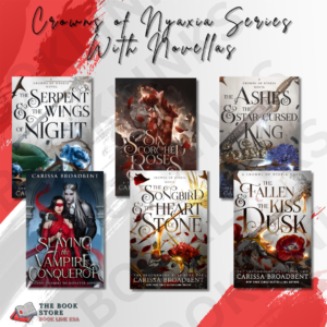 Crowns of Nyaxia Series by Carissa Broadbent With Novellas